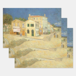 Vincent van Gogh - The Yellow House (The Street) Geschenkpapier Set