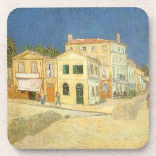 Vincent van Gogh - The Yellow House (The Street) Getränkeuntersetzer