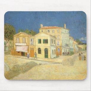 Vincent van Gogh - The Yellow House (The Street) Mousepad