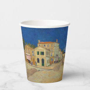 Vincent van Gogh - The Yellow House / The Street Pappbecher