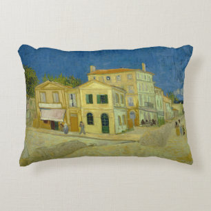 Vincent van Gogh - The Yellow House (`The Street') Zierkissen