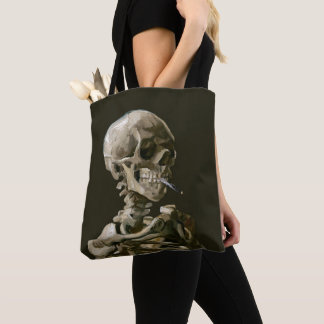 Vincent van Gogh Totenkopf mit brennender Zigarett