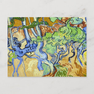 Vincent van Gogh Tree Roots Postkarte