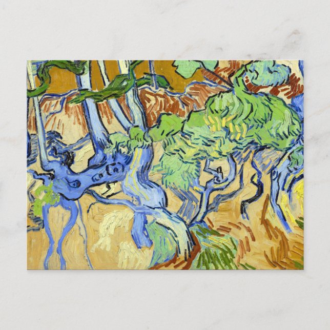 Vincent van Gogh Tree Roots Postkarte (Vorderseite)