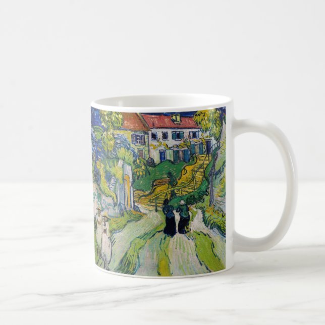 Vincent van Gogh - Treppe bei Auvers Kaffeetasse (Rechts)
