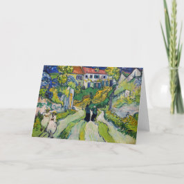 Vincent van Gogh - Treppe bei Auvers Karte