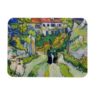 Vincent van Gogh - Treppe bei Auvers Magnet