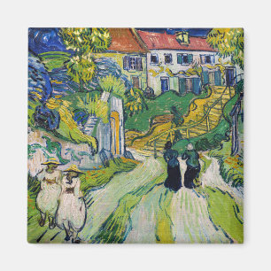 Vincent van Gogh - Treppe bei Auvers Magnet