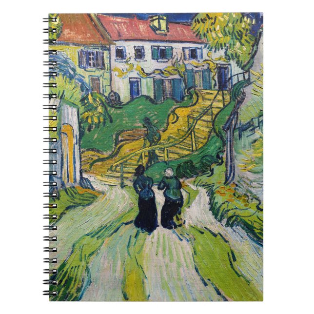 Vincent van Gogh - Treppe bei Auvers Notizblock (Vorderseite)