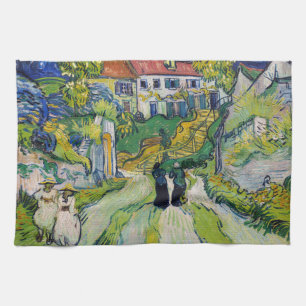 Vincent van Gogh - Treppe in Auvers Geschirrtuch