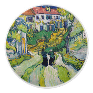 Vincent van Gogh - Treppe in Auvers Keramikknauf