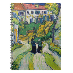 Vincent van Gogh - Treppe in Auvers Notizblock