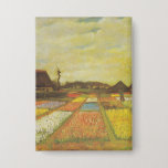 Vincent Van Gogh Tulip Fields Button-Geschenk Button<br><div class="desc">Vincent Van Gogh Tulip Fields Button Gift Tulip Fields, auch bekannt als Blume Beds in Holland, ist ein Ölgemälde von Vincent van Gogh Anfang 1883 erstellt. Es wurde 1983 an die National Gallery of Art in Washington DC gespendet. Bulb Fields war Van Goghs erstes Gartengemälde in Ölfarbe auf Leinwand, die...</div>