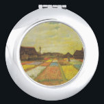 Vincent Van Gogh Tulip Fields Compact Mirror Gesch Taschenspiegel<br><div class="desc">Vincent Van Gogh Tulip Fields Compact Mirror Gift Tulip Fields, auch bekannt als Blume Beds in Holland, ist ein Ölgemälde von Vincent van Gogh Anfang 1883 erstellt. Es wurde 1983 an die National Gallery of Art in Washington DC gespendet. Bulb Fields war Van Goghs erstes Gartengemälde in Ölfarbe auf Leinwand,...</div>