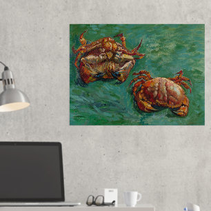 Vincent Van Gogh, Two Crabs Foliendrucke