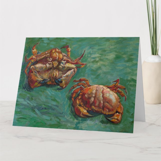 Vincent Van Gogh, Two Crabs Karte (Vorderseite)
