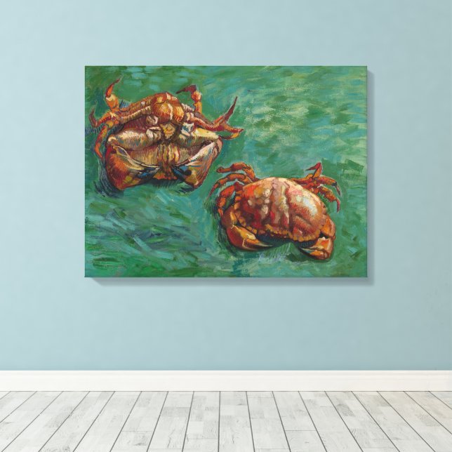 Vincent Van Gogh, Two Crabs Leinwanddruck (Insitu (Holzboden))