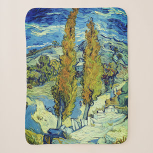 Vincent Van Gogh Two Poplars in Saint-Rémy Sherpadecke