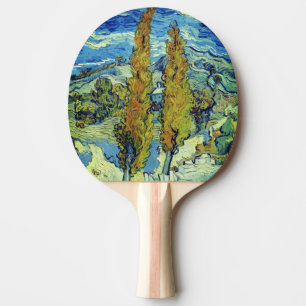 Vincent Van Gogh Two Poplars in Saint-Rémy Tischtennis Schläger