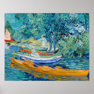 Vincent van Gogh - Ufer der Oise bei Auvers Poster