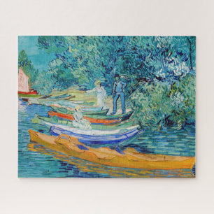 Vincent van Gogh - Ufer der Oise bei Auvers Puzzle