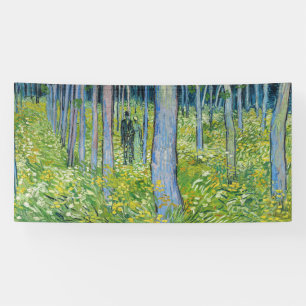 Vincent van Gogh - Unterwuchs mit zwei Zahlen Banner
