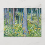 Vincent van Gogh - Unterwuchs mit zwei Zahlen Postkarte<br><div class="desc">Vincent van Gogh - Unterwuchs mit zwei Zahlen.</div>