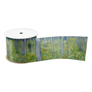 Vincent van Gogh - Unterwuchs mit zwei Zahlen Satinband