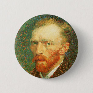 Vincent van Gogh - Van Gogh Selbstporträt Button