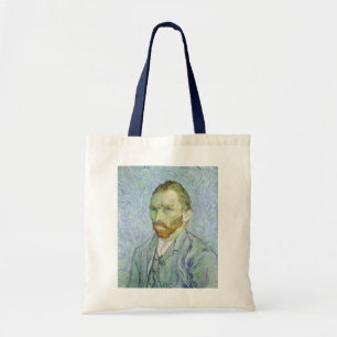 Vincent van Gogh - Van Gogh Selbstporträt in Blau Tragetasche