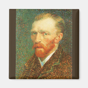 Vincent van Gogh - Van Gogh Selbstporträt Magnet