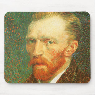 Vincent van Gogh - Van Gogh Selbstporträt Mousepad