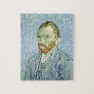 Vincent van Gogh - Van Gogh Self Portrait in Blue Puzzle
