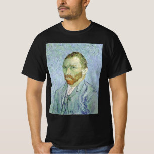 Vincent van Gogh - Van Gogh Self Portrait in Blue T-Shirt