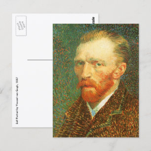 Vincent van Gogh - Van Gogh Self Portrait Postkarte