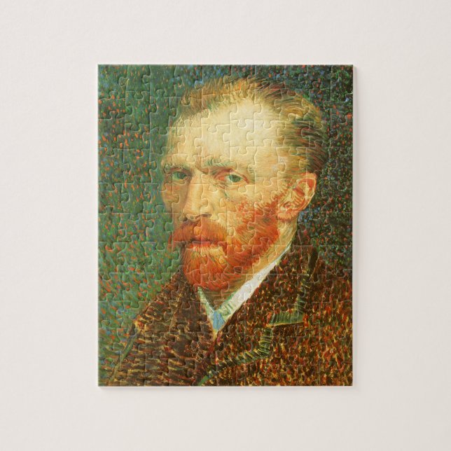 Vincent van Gogh - Van Gogh Self Portrait Puzzle (Vertikal)