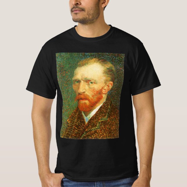 Vincent van Gogh - Van Gogh Self Portrait T-Shirt (Vorderseite)