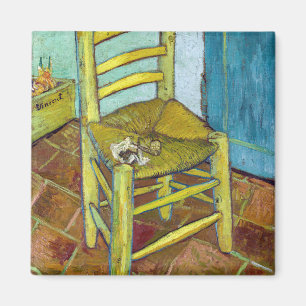 Vincent van Gogh - Van Goghs Stuhl Magnet
