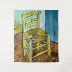 Vincent van Gogh - Van Goghs Stuhl Wandteppich