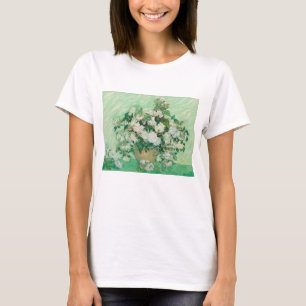 Vincent Van Gogh, Vase der Rose, Rose in der Vase T-Shirt