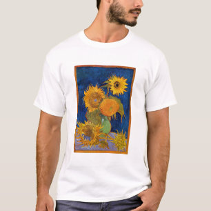 Vincent van Gogh - Vase mit fünf Sonnenblumen T-Shirt