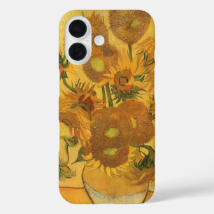 Vincent van Gogh - Vase mit fünfzehn Sonnenblumen iPhone 16 Hülle
