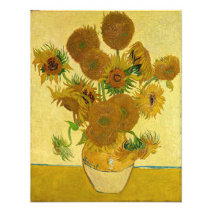 Vincent van Gogh - Vase mit fünfzehn Sonnenblumen Fotodruck