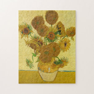 Vincent van Gogh - Vase mit fünfzehn Sonnenblumen Puzzle