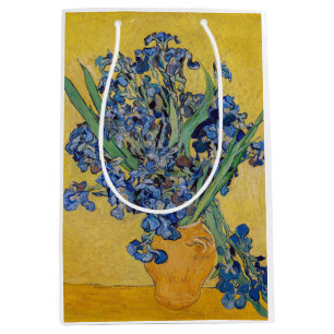Vincent van Gogh - Vase mit Iren Mittlere Geschenktüte