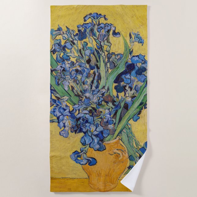 Vincent van Gogh - Vase mit Iren Strandtuch (Vorderseite)
