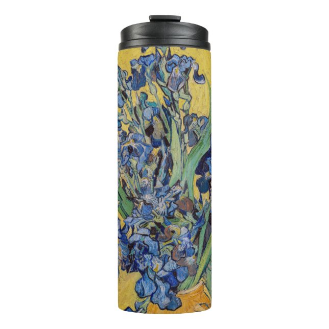 Vincent van Gogh - Vase mit Iren Thermosbecher (Vorderseite)