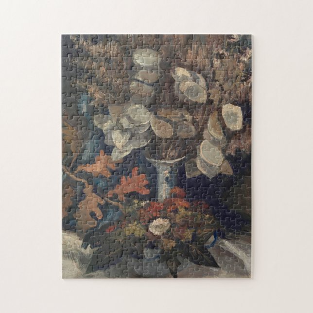 Vincent Van Gogh - Vase mit Lunaria Puzzle (Vertikal)