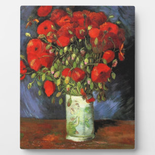 Vincent Van Gogh Vase mit roten Pflaumen Fotoplatte