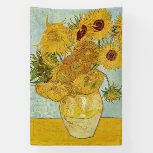 Vincent Van Gogh - Vase mit zwölf Sonnenblumen Banner